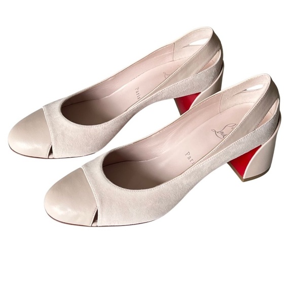 Christian Louboutin Shoes - Christian Louboutin Miss Duvette Leather Pumps Size 10 (Size 40) NWT With Box